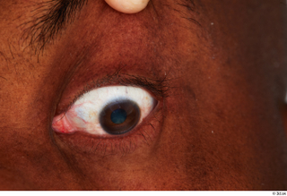 HD Eyes Izik Wangombe eye eyelash iris pupil skin texture…